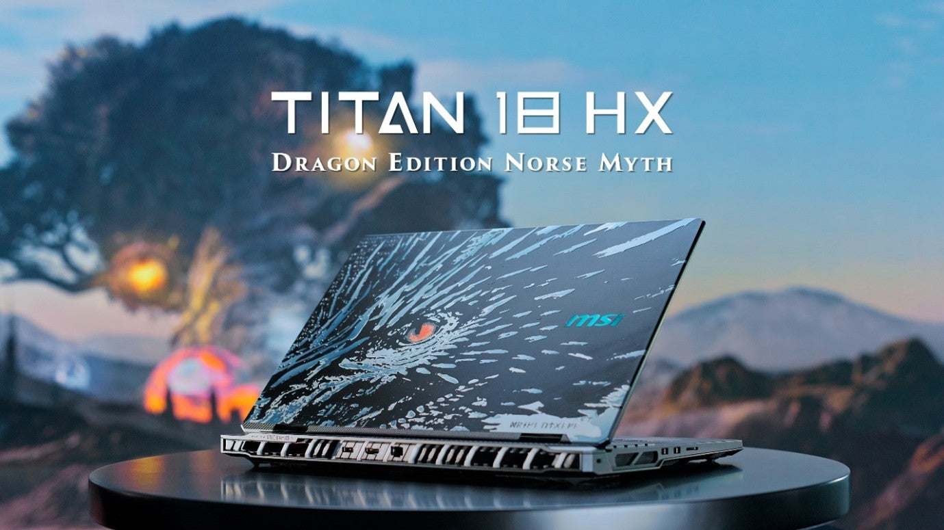 MSI Titan 18 HX Dragon Edition – Norse Myth Gaming Laptop