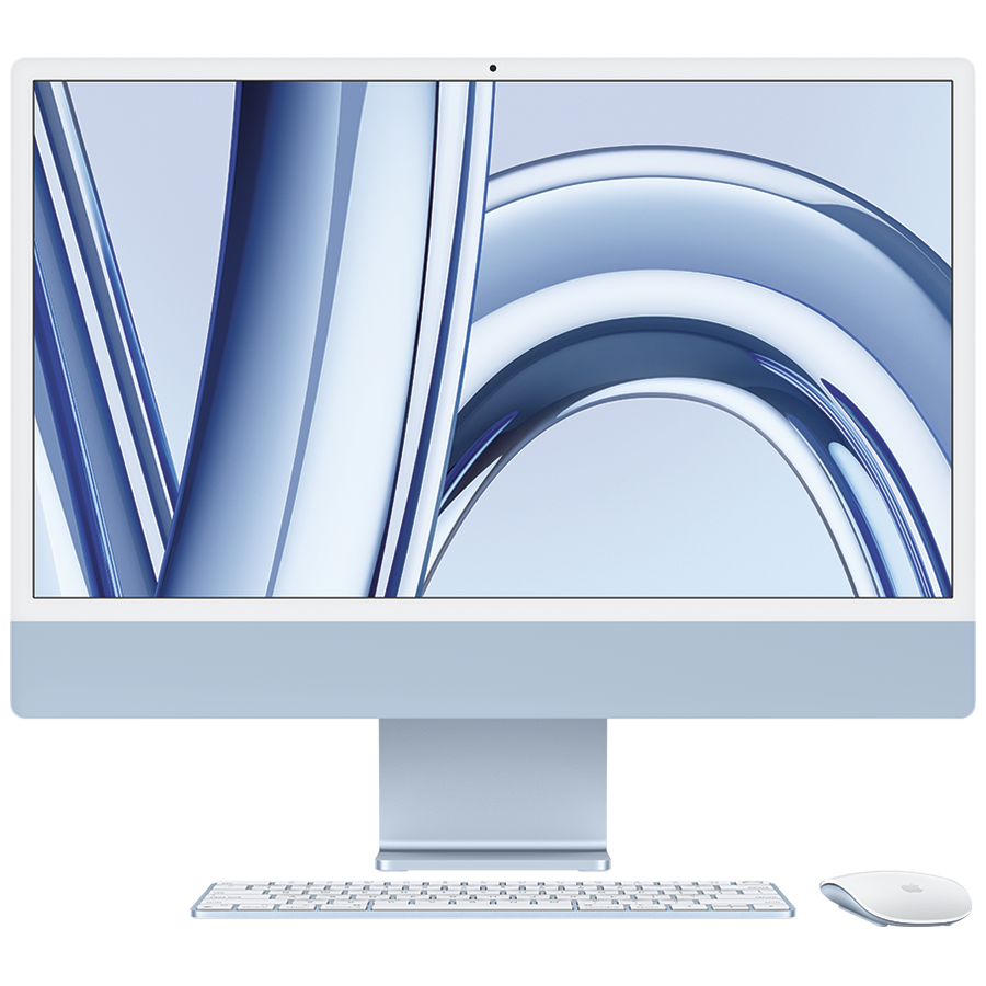 24-inch iMac with Retina 4.5K display: Apple M3 chip with 8‑core