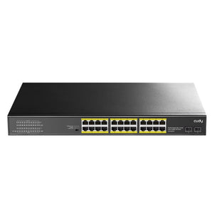 Home     Shop     Networking & Security, Switches     Cudy 24-Port Gigabit PoE+ Unmanaged Switch  Cudy 24-Port Gigabit PoE+ Unmanaged Switch