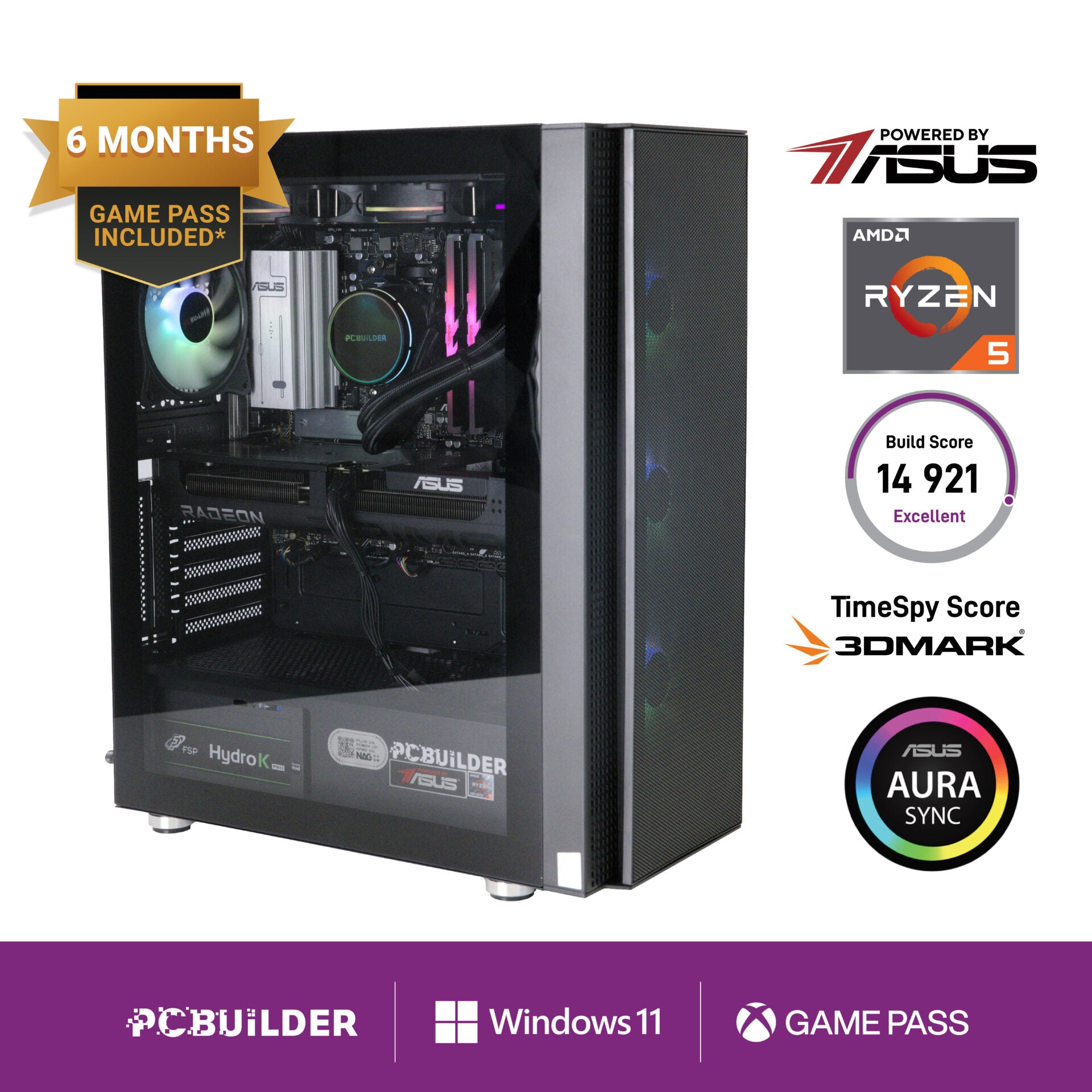 PCBuilder Ryzen 5 7600 SEEKER Windows 11 Gaming PC – Computer Mania