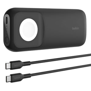 BELKIN BoostCharge Pro 10000mAh Power Bank with Fast Wireless Charger Black