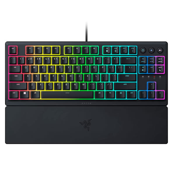 Geekria Acryl Tenkeyless 80% Compact 87 Key Computer Mechanisch Gaming Toetsenbord Stofkap, Compatibel met Razer Huntsman V2 TKL, Tournament Edition TKL (Gradient Black Geekria Acryl Tenkeyless 80% Compact 87 Key Computer Mechanisch Gaming Toetsenbord Stofkap, Compatibel met Razer Huntsman V2 TKL, Tournament Edition TKL (Gradient Black