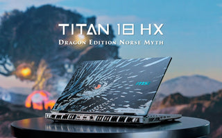 MSI Titan 18 HX Dragon Edition Norse Myth: A Gaming Beast Reimagined