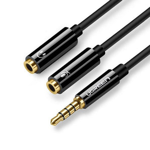 Ugreen 3.5mm Male to 2x3.5mm Female Y-Split Audio Cable