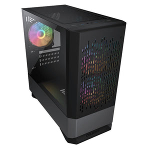 Cougar MG140 Air RGB Compact ARGB Mini Tower Case with Modern Patterned Air Vents