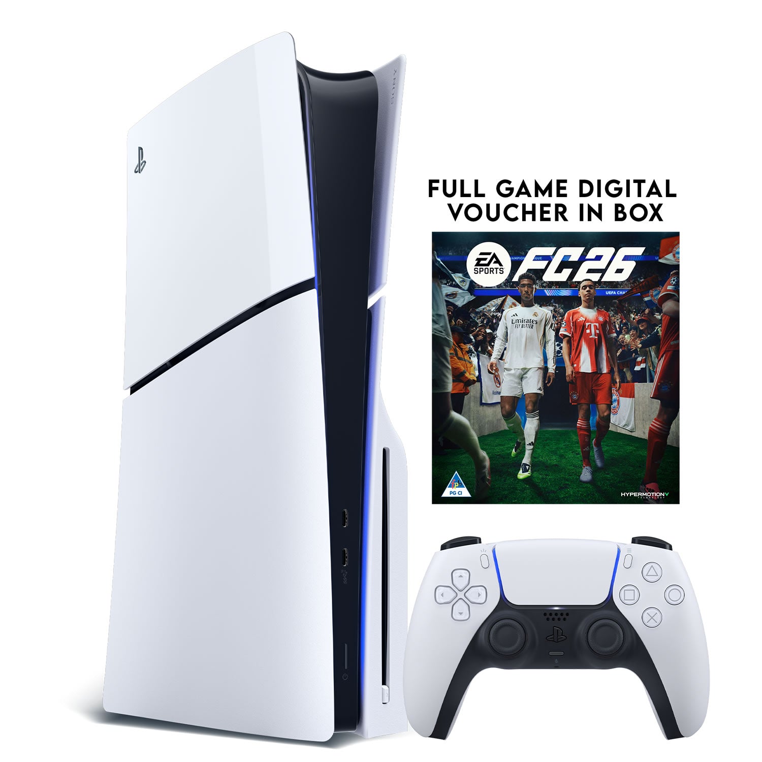 PlayStation 5 Slim Console 1TB with Disc Drive - EA SPORTS FC™ 26 Bundle