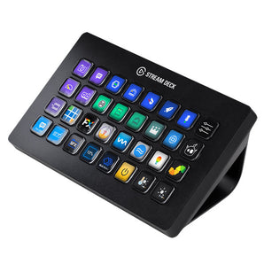 Elgato Stream Deck XL Advanced live production controller with 32 customizable LCD keys, trigger actions in OBS Studio,  Streamlabs, Twitch, YouTube and more
