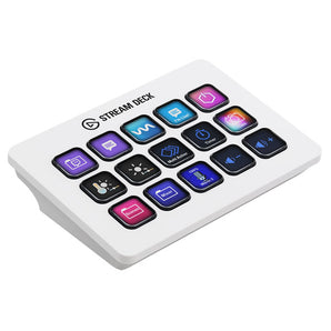 Elgato Stream Deck - Tactile Control Interface, 15 customizable LCD keys, trigger actions in apps,  OBS, Twitch, YouTube and more, detachable USB-C, Windows 10, macOS 10.13 or later