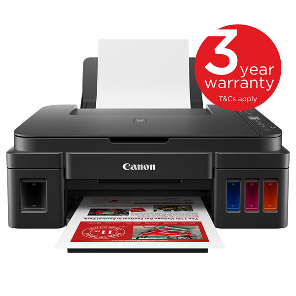 Canon PIXMA G3410 3-in-1 Multifunction A4 WiFi Inkjet Colour Printer