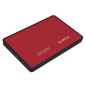 Orico 2.5" USB3.0 External HDD Enclosure Red
