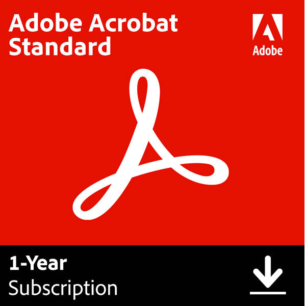 Adobe Acrobat Standard 1Y Sub ESD ZA