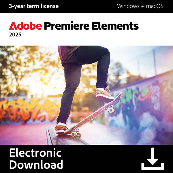 Adobe Premiere Elements 2025 3Y ESD ZA