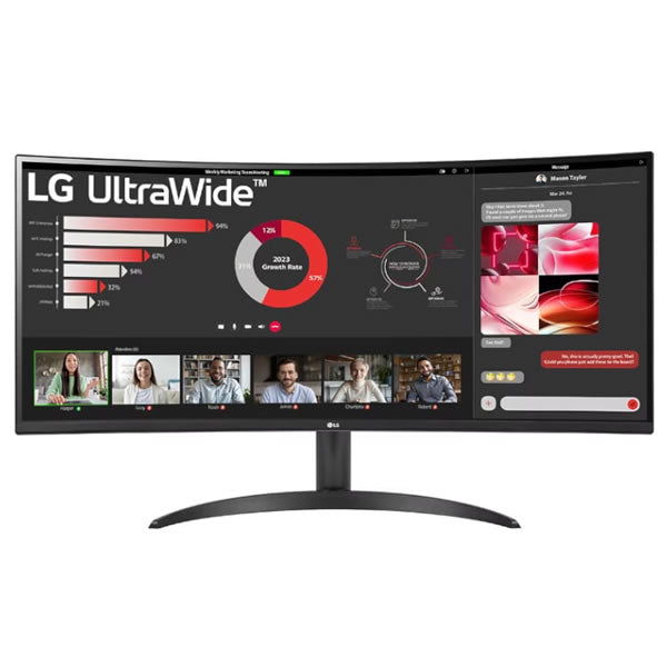 LG | 34WR50QC | 34″ | 100Hz | UltraWide | VA HDR WQHD | Curved Monitor