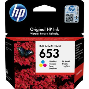 HP 653 Colour Original Cartridge