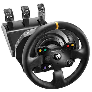 Thrustmaster Racing Wheel, Base & Pedal - TX Leather Edition with T3PA Pedals