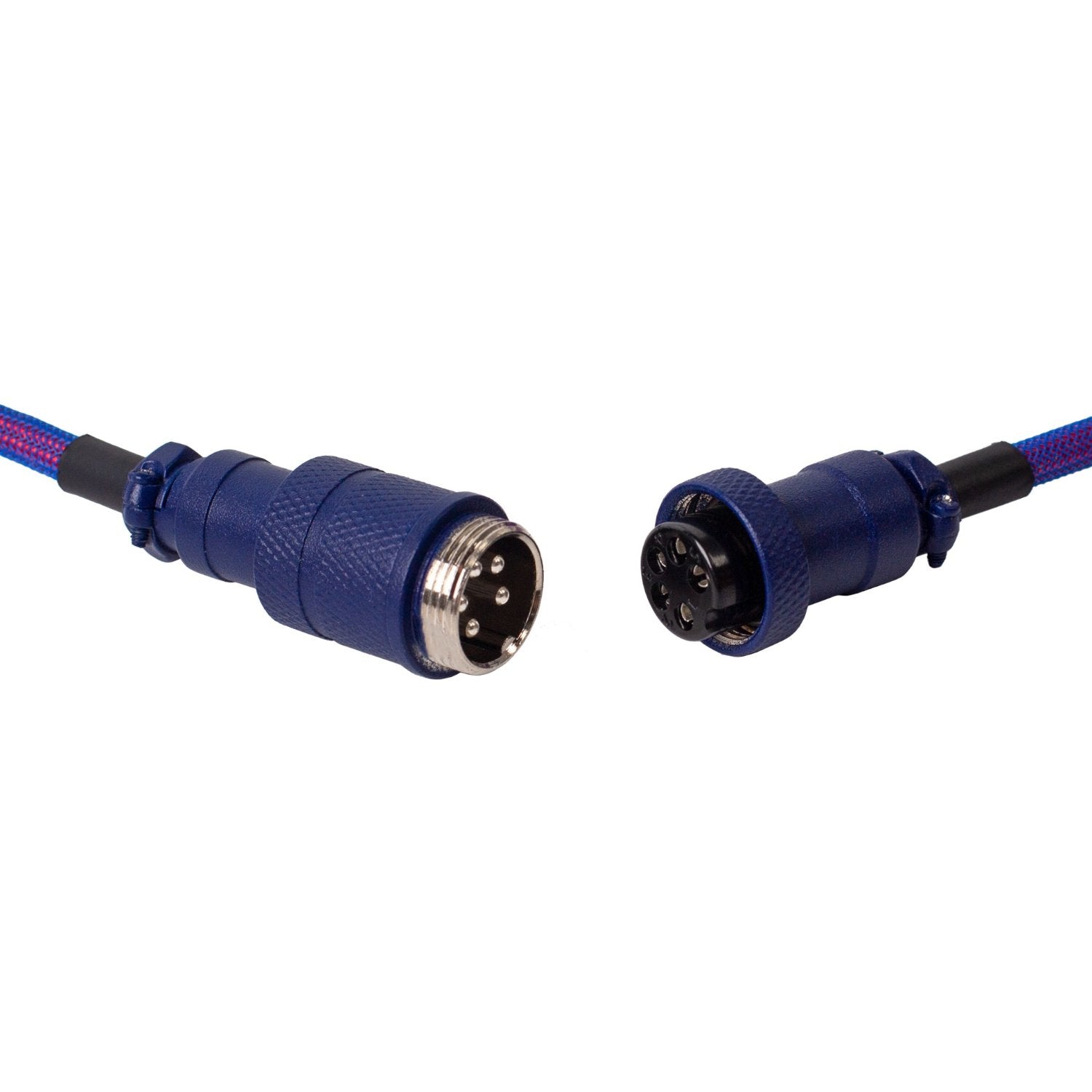 Keychron Premium Coiled Aviator USB Cable | Type-C + USB-A Adapter | D ...