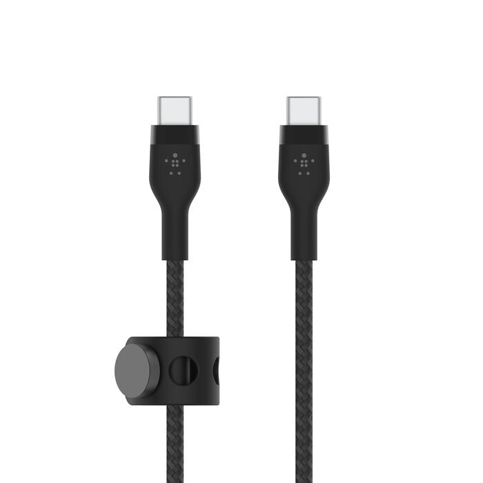 Belkin - BoostCharge Pro Flex USB-C to USB-C Cable 60 Watt 3 Meters - Black