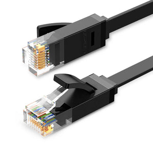 Ugreen - 20m Cat6 UTP LAN Flat Cable - Black