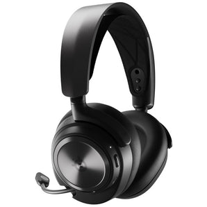 SteelSeries 61520 Arctis Nova Pro Wireless High-Fidelity Gaming Audio with Multi-System Connect- Black