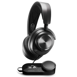 SteelSeries 61527 Arctis Nova Pro Wired High-Fidelity Gaming Audio with Multi-System Connect- Black