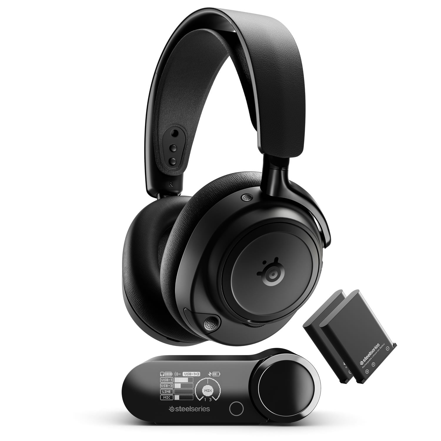 Steelseries 61661 Arctis Nova Elite Wireless Multi-Platform Gaming Headset - Black