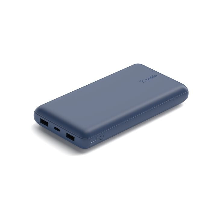 Belkin - BoostCharge 20 000 Mah Power Bank with USB-C 15 Watt - Blue
