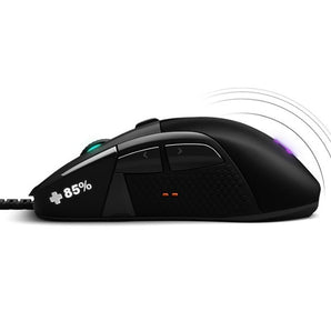Steelseries 62334 Rival 710 Wired Optical Ergonomic Gaming Mouse - Black