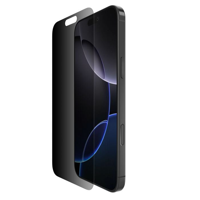 Belkin - Privacy Screen Protector for Apple iPhone 16/15/14 Pro