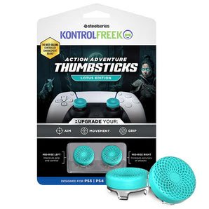 KontrolFreek Lotus Thumbsticks - (PS5/PS4) - Teal