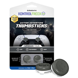 KontrolFreek CQC Thumbsticks - (PS5/PS4) - Grey-White