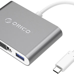 Orico USB-C To VGA | HDMI | USB 3.0 Adapter