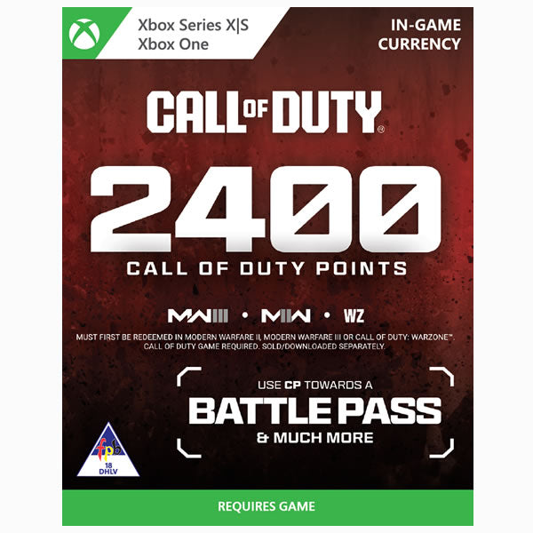 Call of Duty 2400 Points - Xbox