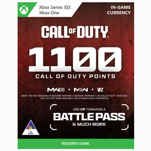 Call of Duty 1100 Points - Xbox