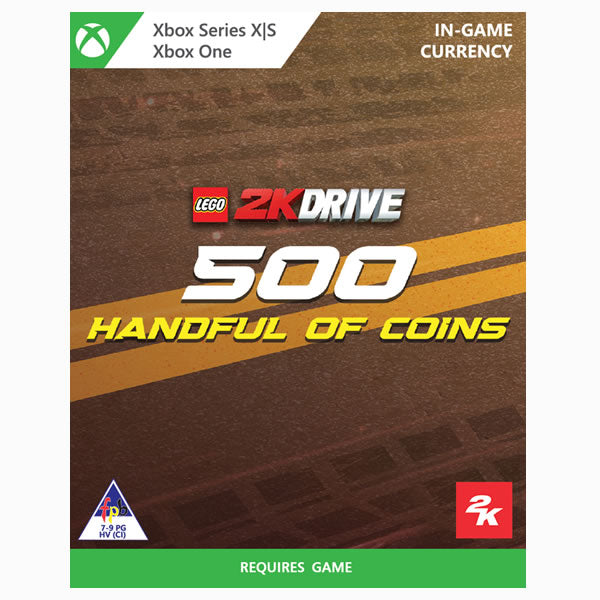 LEGO 2K Drive Handful 500 Coins  Xbox One/Series X|S