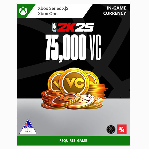 NBA 2K25 75 000 Virtual Currency Pack ZA  Xbox One/Series X/S