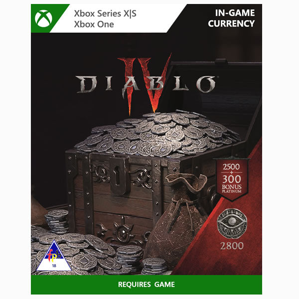 Diablo® IV - 2800 Platinum 1P ZA Xbox One/Series X|S