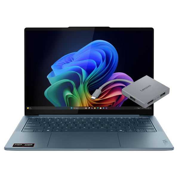 Lenovo | Yoga 7 | 14" WUXGA OLED | AMD Ryzen AI 7 | 32GB RAM | 512GB SSD | Non Touch - Tidal Teal