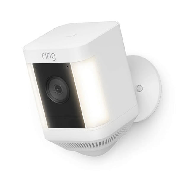 Ring Spotlight Cam Plus Battery 2-pack - White