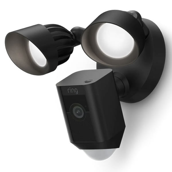 Ring Floodlight Camera Wired Pro - Black