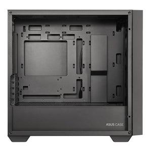 ASUS A21 Gaming Case with Tempered Glass side Panel - Black