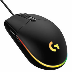 Logitech G203 LightSync RGB 6 Button Gaming Mouse - Black