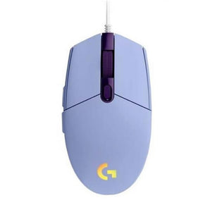 Logitech G102 LIGHTSYNC Wired Gaming Mouse - Lilac