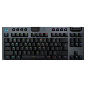 Logitech G915 TKL Tenkeyless LIGHTSPEED Wireless RGB Mechanical Gaming Keyboard - Carbon