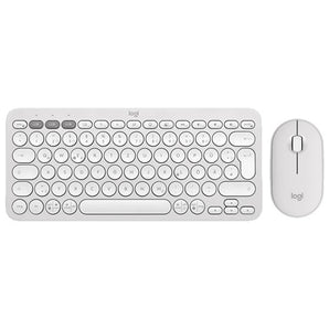 Logitech Pebble 2 Wireless Keyboard and Mouse Combo - White