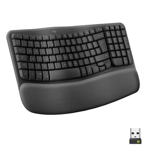 Logitech WAVE KEYS Ergonomic Wireless Keyboard
