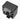 APNX AP1-V ARGB CPU Air Cooler 245W TDP in Black - top angle view with 120mm fan