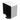 APNX AP1-V ARGB CPU Air Cooler 245W TDP in White - rear three-quarter view of the aluminium shroud