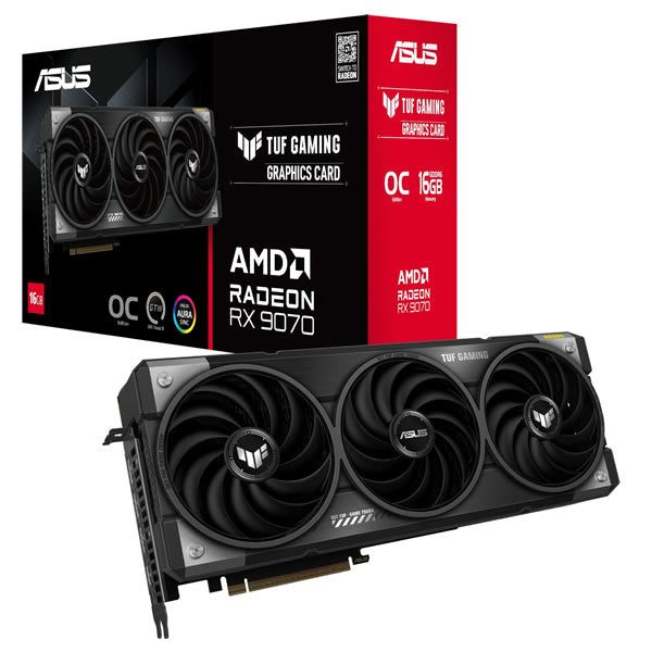 ASUS TUF Gaming Radeon™ RX 9070 OC Edition 16GB GDDR6