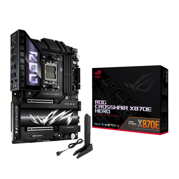 Asus ROG Crosshair X870E HERO ATX Gaming Motherboard – Computer Mania