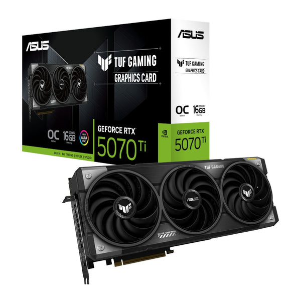 【新品】ASUS NVIDIA GeForce RTX 5070Ti Asus TUF Gaming GeForce RTX 5070 Ti 16GB GDDR7 OC Graphics Card